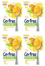 4 x Nestlé Go Free Corn Flakes  - 375G