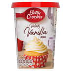 6 X Betty Crocker Vanilla Icing 400G