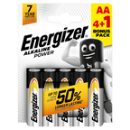 24 x Energizer Power Batteries Aaa 4+1 Free - 5 PACK