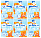 6 X Mr Freeze Jubbly Orange Ice Lollies 8Pk 8X62Mls