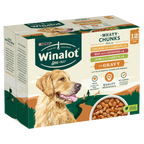 4 x Winalot Dog Meaty Chunks Gravy Selection  - 12X100GM