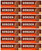 14 X Border Biscuits Milk Chocolate Ginger 150G
