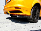 Maxton Design - REAR SIDE SPLITTERS FORD FOCUS MK3 ST PREFACE MODEL