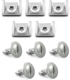VAG Engine Undertray Fastener Kit - Turn Screws & Speed Nuts for Splash Shield 8D0805960