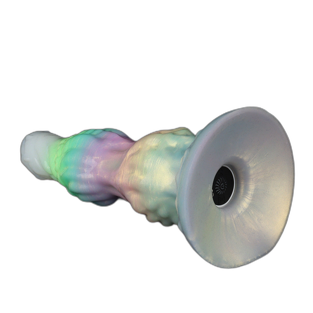 WistKnot – Glow-in-the-Dark Vibrating Dildo with Dog Knot Design