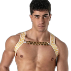 Leader Invictus Harness | White Gold