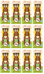 12 x Thorntons Milk Chocolate Easter Bunny Model - 90GM