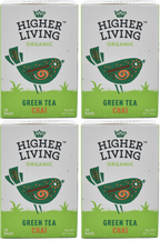 4 x Higher Living Green Tea Chai - 20g