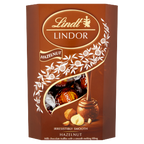 8 X Lindt Lindor Hazelnut Truffles Box Cornet 200GM