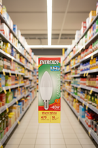 5 x Eveready Led Candle Bulb Warm Whites Ses 5.2W - Single