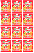 12 X Fruitella Juicy Chews Bag 135G