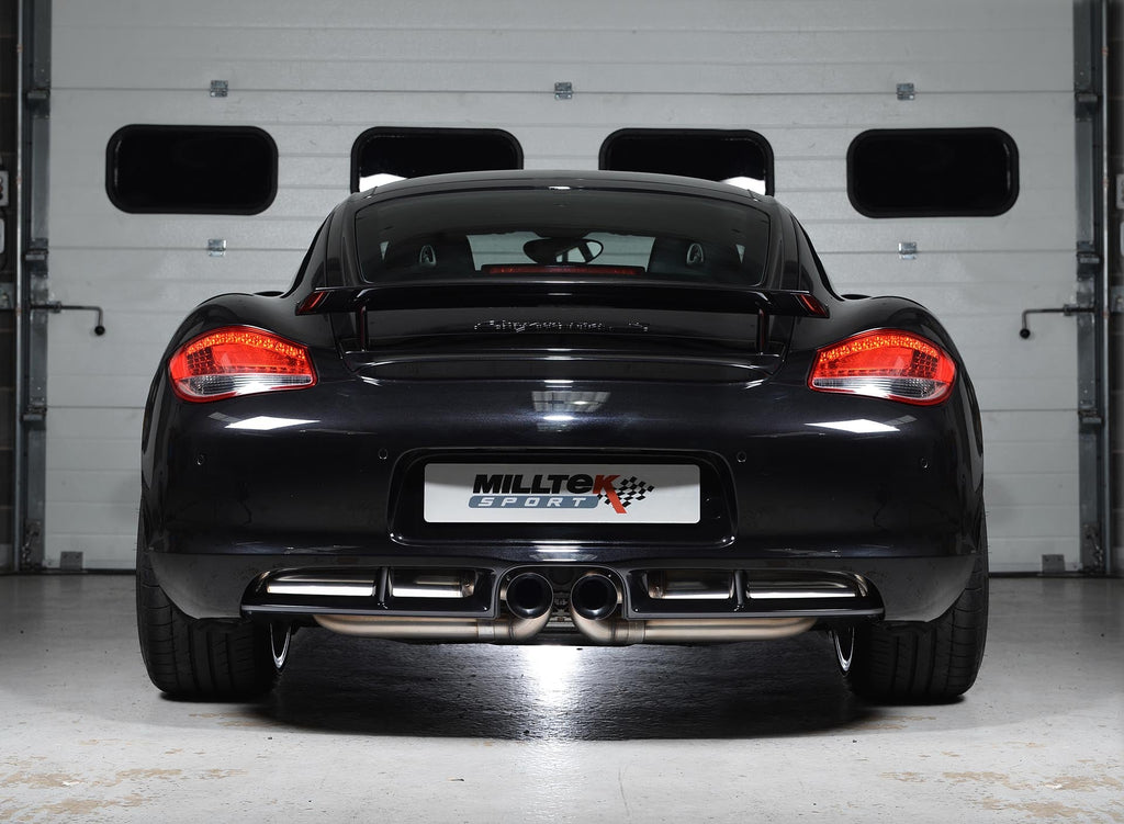 Milltek Sport - Porsche Cayman S 3.4 987 Gen2 / Boxster S 3.4 987 Gen2 Cat Back Exhaust (Multiple Options)