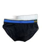 2 Pack Men's Mesh Loose Fit Sport Low-Rise Briefs