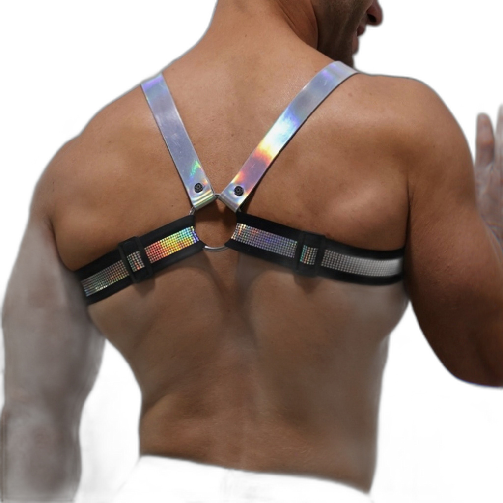 Breedwell Illuminator Bulldog Harness Holo