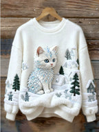 Christmas-themed 3D Digital-print Hoodie