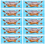 10 x Mr Beast Feastables Peanut Butter Chocolate  - 60GM