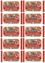 10 x Tray Walkers Brazil Nut Toffee 100Gm