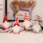 Christmas faceless doll forest man ornament