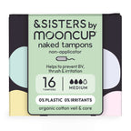 &Sisters Medium Non-Applicator Tampons - 16pc