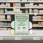 &Sisters Medium Non-Applicator Tampons - 16pc