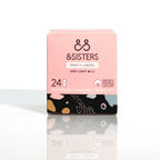 &Sisters Organic Breathable Liners - 24pc
