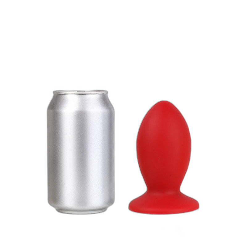 Rage - Red Silicone Butt Plug - 4 Sizes