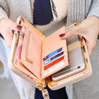 Cute bow large capacity multi-function clutch