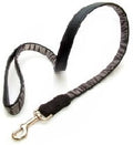 Zebra Leather Lead 20mm X 100cm