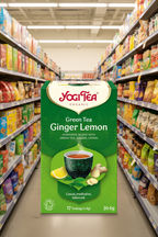 Yogi Tea Green Tea Ginlem Org - 17bags