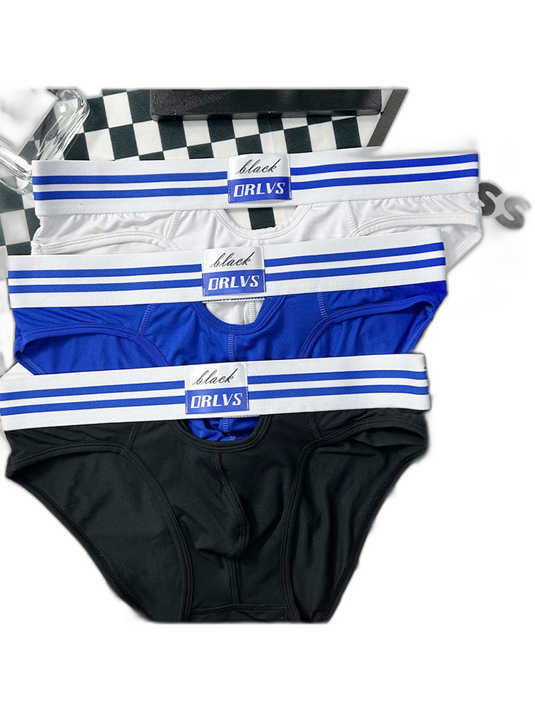 2 Pack Men's Low-Rise Breathable Modal briefs