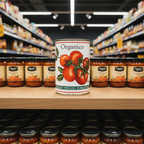 Organico Org peeled tomatoes from Tuscany - 400g