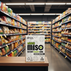 King Soba Organic Miso Soup with Edamame Beans - 60g