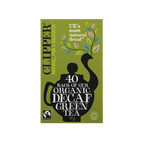 Clipper Fairtrade Organic Decaf Green Tea Bags - 80g