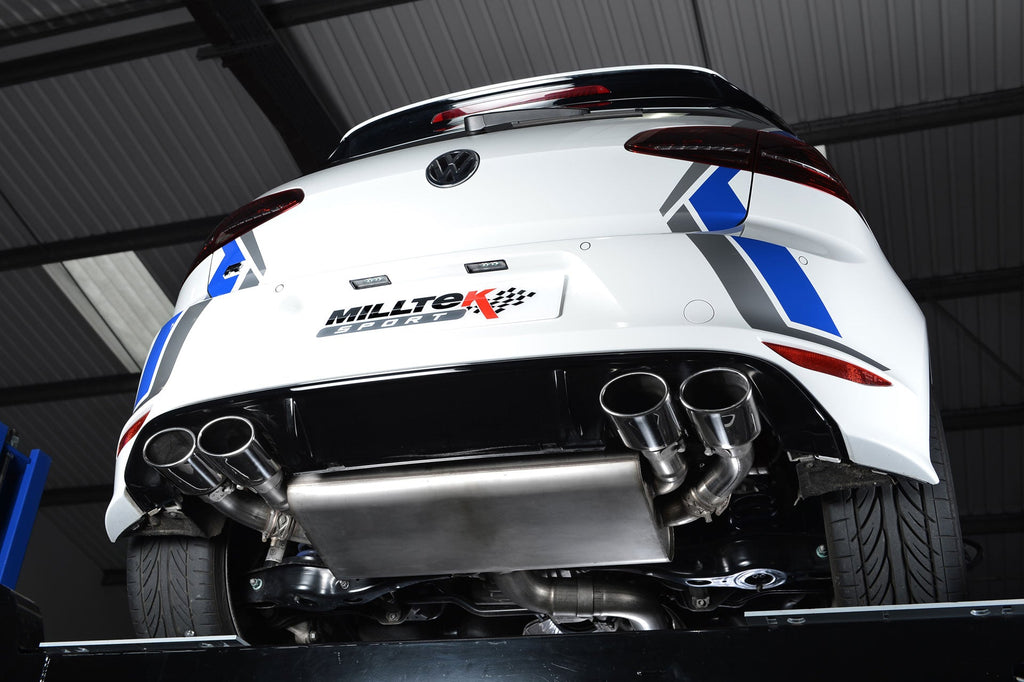 Milltek Sport - Volkswagen Golf MK7 R (Hatchback) Cat-back Exhaust - Multiple Options
