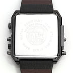 611 date 8145 countdown waterproof backlight luminous double display electronic watch