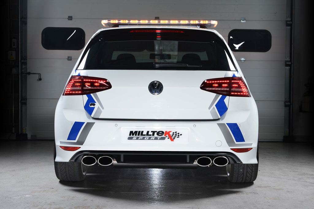 Milltek Sport - Volkswagen Golf MK7 R (Hatchback) Cat-back Exhaust - Multiple Options