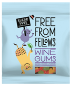 10 x Free From Fellows Wine Gums - 100g