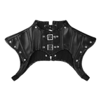 PU Leather High Collar Kink Harness