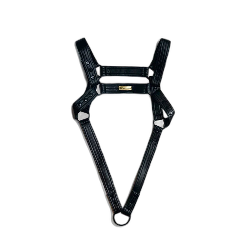 Sexy PU Leather Cock Ring Penis Harness