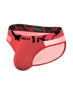 Men's Mesh Sport Briefs with Contoured Pouch & Ventilation