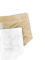 3 Pack Men's Cooling Silktech Briefs - U-Pouch Design & Checkered Antibacterial Lining