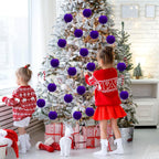 Plucked Silk Ball Christmas Decoration