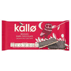 Kallo Org Belgian Dark Chocolate Rice Cake Thins - 90g