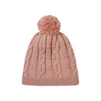 Mens & Ladies Waterproof Cold Weather Cable Knit Bobble Hat