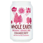 24 x Whole Earth Sparkling Cranberry - 330ml