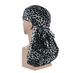 Velvet Leopard Long Tail Pirate Hat