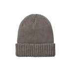 Mens Waterproof Cold Weather Roll Cuff Beanie Hat