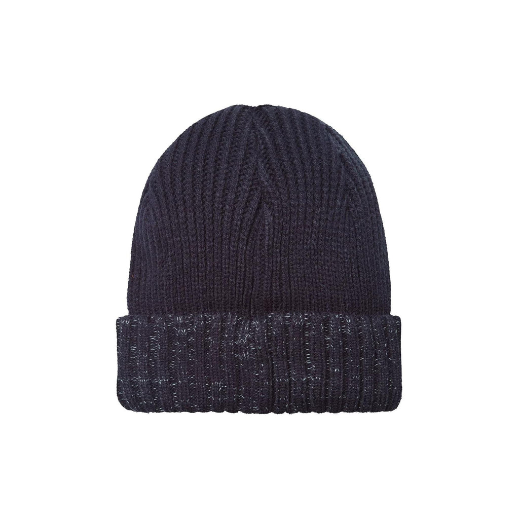 Mens Waterproof Cold Weather Roll Cuff Beanie Hat