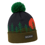 Waterproof Cold Weather Scenic Bobble Hat for Men and Women
