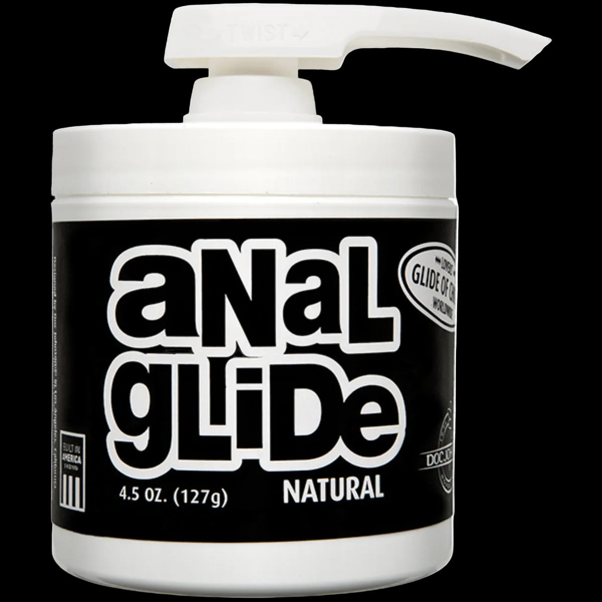 Doc Johnson Anal Glide Oil Based Lube 4.5oz